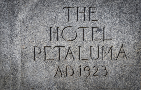 Hotel Petaluma - Hotel Petaluma Lithographic Stone Plate