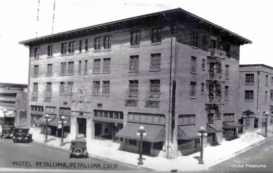 Hotel Petaluma - Hotel Petaluma Historic Building